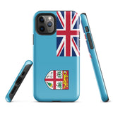 Fiji Flag iPhone Case 15 14 13 12 11 Pro Max Plus Mini Gift Travel Souvenir