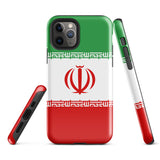 Iran Iranian Flag iPhone Case 15 14 13 12 11 Pro Max Plus Mini Gift Travel Souvenir