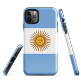 Argentina Argentinian Flag  iPhone 15 14 13 12 11 Pro Max Plus Mini Phone Case iPhone Tough Rugged Protective iPhone case