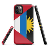 Antigua and Barbuda Flag iPhone case 15 14 13 12 11 Pro Max Plus Mini Antigua and Barbuda Bandana Map Gift Ideas