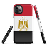 Funda para iPhone con la bandera de Egipto 15, 14, 13, 12 y 11 Pro Max Plus Mini Ideas para regalos Mapa del país Horizonte Regalo para ella Ideas para él Recuerdo de viaje