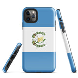Funda para iPhone 15, 14, 13, 12, 11 Pro Max Plus Mini con la bandera de Guatemala Ideas para regalos Mapa del país Regalo para ella Ideas para él Recuerdo de viaje