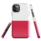 Polen Polska Polnische Flagge iPhone Hülle 15 14 13 12 11 Pro Max Plus Mini Geschenkideen Landkarte Geschenk für Sie Ihn Ideen Reise Souvenir