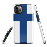 Finlandia Suomi Bandera finlandesa Funda para iPhone 15 14 13 12 11 Pro Max Plus Mini Ideas de regalo Mapa del país Regalo para ella Ideas para él Recuerdo de viaje