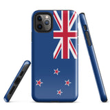 Neuseeland Flagge iPhone Fall 15 14 13 12 11 Pro Max Plus Mini Geschenk Reise Souvenir