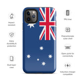 Australia Australian Flag iPhone Case 15 14 13 12 11 Pro Max Plus Mini Gift Travel Souvenir