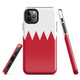 Funda para iPhone 15, 14, 13, 12, 11 Pro Max Plus Mini con bandera de Baréin, regalo de recuerdo de viaje