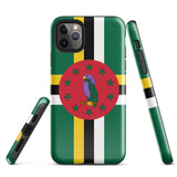 Dominica Dominican Flag iPhone Case 15 14 13 12 11 Pro Max Plus Mini Gift Travel Souvenir