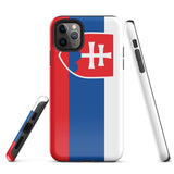 Funda para iPhone 15, 14, 13, 12, 11 Pro Max Plus Mini con bandera de Eslovaquia, regalo de recuerdo de viaje
