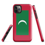 Maldives Maldivian Flag iPhone Case 15 14 13 12 11 Pro Max Plus Mini Gift Travel Souvenir