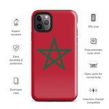 Morocco Moroccan Flag iPhone Case 15 14 13 12 11 Pro Max Plus Mini Gift Travel Souvenir