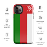 Funda para iPhone 15, 14, 13, 12, 11 Pro Max Plus Mini con bandera de Omán, regalo de recuerdo de viaje