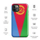 Funda para iPhone 15, 14, 13, 12, 11 Pro Max Plus Mini con bandera de Eritrea, regalo de recuerdo de viaje