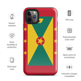 Grenada Grenadian Flag iPhone Case 15 14 13 12 11 Pro Max Plus Mini Gift Travel Souvenir