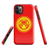 Kyrgyzstan Kyrgyz Flag iPhone Case 15 14 13 12 11 Pro Max Plus Mini Gift Travel Souvenir