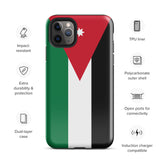 Funda para iPhone 15, 14, 13, 12, 11 Pro Max Plus Mini con bandera jordana, regalo de recuerdo de viaje