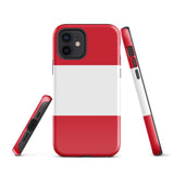 Funda para iPhone 15, 14, 13, 12 y 11 Pro Max Plus Mini con bandera peruana, ideas para regalos, mapa del país, horizonte, regalo para ella, ideas para él, recuerdo de viaje