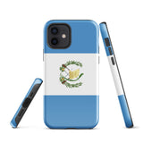 Funda para iPhone 15, 14, 13, 12, 11 Pro Max Plus Mini con la bandera de Guatemala Ideas para regalos Mapa del país Regalo para ella Ideas para él Recuerdo de viaje