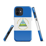 Nicaragua Nicaraguan Flag iPhone Case 15 14 13 12 11 Pro Max Plus Mini Gift Ideas Country Map  Gift For Her Him Ideas Travel  Souvenir