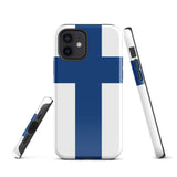 Finlandia Suomi Bandera finlandesa Funda para iPhone 15 14 13 12 11 Pro Max Plus Mini Ideas de regalo Mapa del país Regalo para ella Ideas para él Recuerdo de viaje