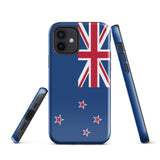 Neuseeland Flagge iPhone Fall 15 14 13 12 11 Pro Max Plus Mini Geschenk Reise Souvenir