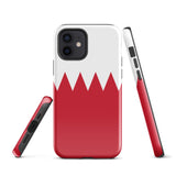 Funda para iPhone 15, 14, 13, 12, 11 Pro Max Plus Mini con bandera de Baréin, regalo de recuerdo de viaje