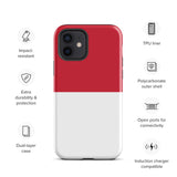 Monaco Monégasque Flag iPhone Case 15 14 13 12 11 Pro Max Plus Mini Gift Travel Souvenir