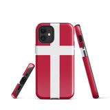 Denmark Danish Flag iPhone Case 15 14 13 12 11 Pro Max Plus Mini Gift Ideas Country Map Skyline Gift For Her Him Ideas Travel  Souvenir