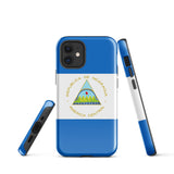 Nicaragua Nicaraguan Flag iPhone Case 15 14 13 12 11 Pro Max Plus Mini Gift Ideas Country Map  Gift For Her Him Ideas Travel  Souvenir