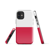 Polen Polska Polnische Flagge iPhone Hülle 15 14 13 12 11 Pro Max Plus Mini Geschenkideen Landkarte Geschenk für Sie Ihn Ideen Reise Souvenir