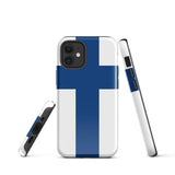 Finlandia Suomi Bandera finlandesa Funda para iPhone 15 14 13 12 11 Pro Max Plus Mini Ideas de regalo Mapa del país Regalo para ella Ideas para él Recuerdo de viaje