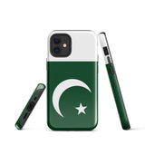 Funda para iPhone 15, 14, 13, 12 y 11 Pro Max Plus Mini con bandera de Pakistán Ideas para regalos Mapa del país Horizonte Regalo para ella Ideas para él Recuerdo de viaje