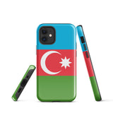 Azerbaijan Azerbaijani Flag iPhone Case 15 14 13 12 11 Pro Max Plus Mini Gift Travel Souvenir