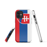 Funda para iPhone 15, 14, 13, 12, 11 Pro Max Plus Mini con bandera de Eslovaquia, regalo de recuerdo de viaje