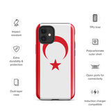 Funda para iPhone 15, 14, 13, 12, 11 Pro Max Plus Mini con la bandera de Chipre del Norte, regalo de recuerdo de viaje
