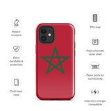 Morocco Moroccan Flag iPhone Case 15 14 13 12 11 Pro Max Plus Mini Gift Travel Souvenir