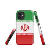 Iran Iranian Flag iPhone Case 15 14 13 12 11 Pro Max Plus Mini Gift Travel Souvenir