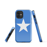 Somalia Somali Flag iPhone Case 15 14 13 12 11 Pro Max Plus Mini Gift Travel Souvenir Personalized Custom City Name
