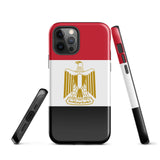 Funda para iPhone con la bandera de Egipto 15, 14, 13, 12 y 11 Pro Max Plus Mini Ideas para regalos Mapa del país Horizonte Regalo para ella Ideas para él Recuerdo de viaje