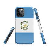 Funda para iPhone 15, 14, 13, 12, 11 Pro Max Plus Mini con la bandera de Guatemala Ideas para regalos Mapa del país Regalo para ella Ideas para él Recuerdo de viaje