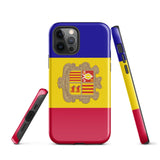 Andorra Flag iPhone Case 15 14 13 12 11 Pro Max Plus Mini Gift Ideas Country Map Skyline Gift For Her Him Ideas Travel  Souvenir