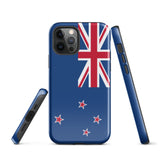 Neuseeland Flagge iPhone Fall 15 14 13 12 11 Pro Max Plus Mini Geschenk Reise Souvenir