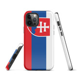 Funda para iPhone 15, 14, 13, 12, 11 Pro Max Plus Mini con bandera de Eslovaquia, regalo de recuerdo de viaje