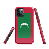 Maldives Maldivian Flag iPhone Case 15 14 13 12 11 Pro Max Plus Mini Gift Travel Souvenir