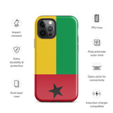 Guinea-Bissau Flag iPhone Case 15 14 13 12 11 Pro Max Plus Mini Gift Travel Souvenir