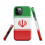 Iran Iranian Flag iPhone Case 15 14 13 12 11 Pro Max Plus Mini Gift Travel Souvenir