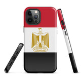 Funda para iPhone con la bandera de Egipto 15, 14, 13, 12 y 11 Pro Max Plus Mini Ideas para regalos Mapa del país Horizonte Regalo para ella Ideas para él Recuerdo de viaje