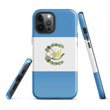 Funda para iPhone 15, 14, 13, 12, 11 Pro Max Plus Mini con la bandera de Guatemala Ideas para regalos Mapa del país Regalo para ella Ideas para él Recuerdo de viaje