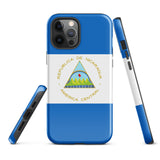 Nicaragua Nicaraguan Flag iPhone Case 15 14 13 12 11 Pro Max Plus Mini Gift Ideas Country Map  Gift For Her Him Ideas Travel  Souvenir