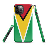 Guyana Guyanese Flag iPhone Case 15 14 13 12 11 Pro Max Plus Mini Gift Ideas Country Map Skyline Gift For Her Him Ideas Travel  Souvenir